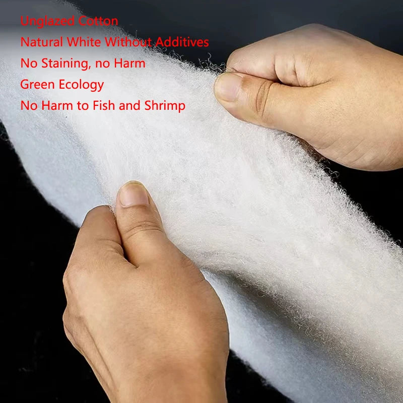 4CM Super Thick Encryption Aquarium Filter Biochemical Cotton Sponge for Aquarium Fish Tank Bio Cotton Foam Skimmer High quality