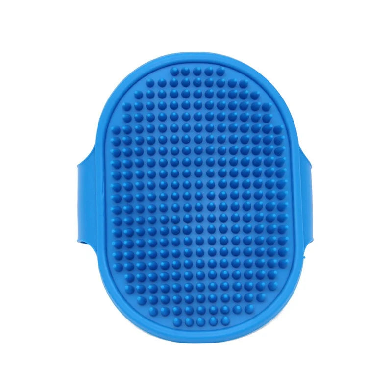 Soft Rubber Pet Bath Brush Comb - Cat Dog Grooming Massage Glove Fur Removal Tool for Cats and Dogs Pet Bathing Supplies