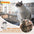 Steel Reinforced Cat Netting for Balcony- Cat Anti Fall Netting,Garden Net Anti Bird Net with Wire,Safety Netting Fence for Pets - Play Paws Toys