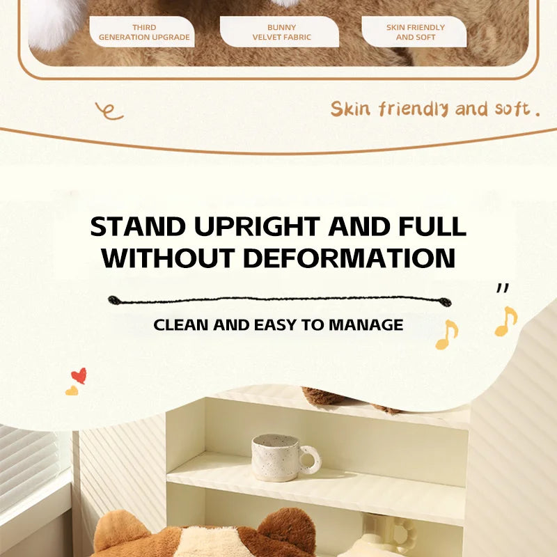 HOOPET Cats Sofa Dogs Bed Round Cat Pad Mattress Winter Warm Deep Sleep Cushion Soft Cat House Dog Nest Pet Accessories - Play Paws Toys