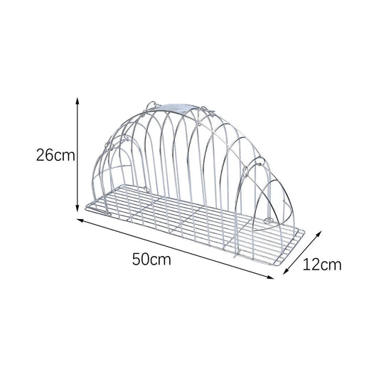 Blowing Cat Cage Cat Nail Trimming Cage Quick Drying Multipurpose Stainless Steel Cat Grooming Shower Cage for Small Dogs Kitty - Play Paws Toys