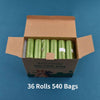 Pet Biodegradable Trash Bag 36-42 Rolls Dog Poop Bags Bulk  cented Poo Bag Degradable Cat Waste Bags Dog Poop Dispenser