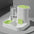 1-Pack Automatic Gravity-Fed Cat Water Dispenser & Feeder - Spill-Proof Large Capacity One-Piece Design,