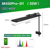 WEEK AQUA M Series RGB+UV Freshwater Planted Growing Light Water Grass Lamp Bluetooth for Aquatics Plants Aquarium
