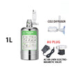 ZRDR Aquarium CO2 Generator Bubble Counter Electromagnetic Valve Steel Cylinder Raw Material Reaction Water Grass CO2 Generator