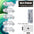 Aquarium Accessories Fish Tank Net Holder Acrylic Transparent PP Anti-Jump Net Clamp Fixed Clip Aquarium Cover Holder Clips