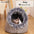 KEMORELA Cat Bed Comfortable Pet Sleeping Bed, Portable Cat Bed Warm And Thickened Pet Bed With Handle Portable Cat Bed - Play Paws Toys