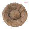 Super Soft Pet Cat Bed Plush Full Size Washable Calm Bed Donut Bed Comfortable Sleeping Artifact Suitable For Winter - Play Paws Toys