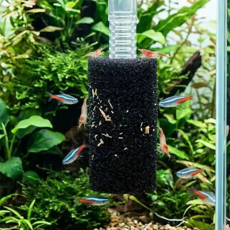 Aquarium Pre Filter Sponge Fish Tank Inflow Inlet Filter Foam Roll for Prevent Small Fish Shrimp Being Sucked Filter Barrel Tool