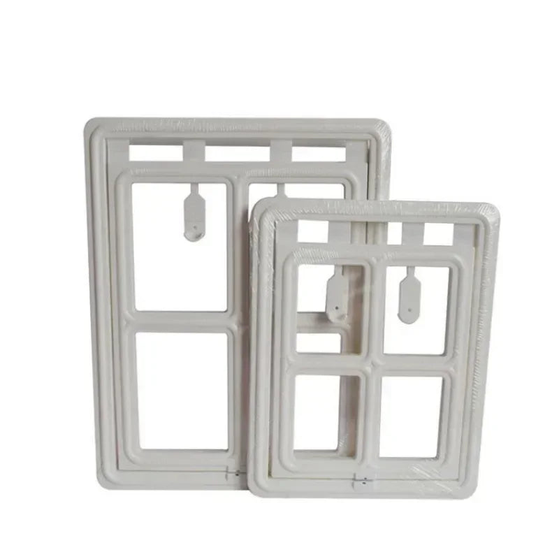 Home Lockable Dog Screen Door Pet Cat Screen Door Plastic Pet Door for Mosquito Proof Screen Window Security Flap Gate Dog Fence - Play Paws Toys