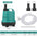 5/8/18/25/40/60/90W Fish Tank Bottom Suction Submersible Pump Bottom Filter Silent Suction Feces Change Pump Multi-function Pump