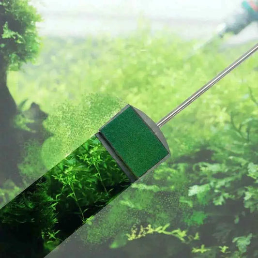 Tools Aquarium Fish Tank Cleaning Brushes High Quality Scrubber Window Algae Scraper Long Handle Sponge Accessories