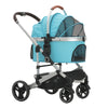 Factory Wholesale Pet Stroller and Carrier Luxury 4 Wheels Pet Portable Folding Travel Dog Trolley for Big and Small Dog - Play Paws Toys