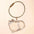 Dog Hair Storage Cute Pendant Keychain Bag Pendant Couple Car Key Chains Jewelry Souvenir Collection Gift Decoration Accessories