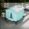 Stray Cat dog House Waterproof Outdoor Winter Warm Pet Cave Sleeping Beds Home Foldable Washable for Small Dog Puppy Supplies - Play Paws Toys