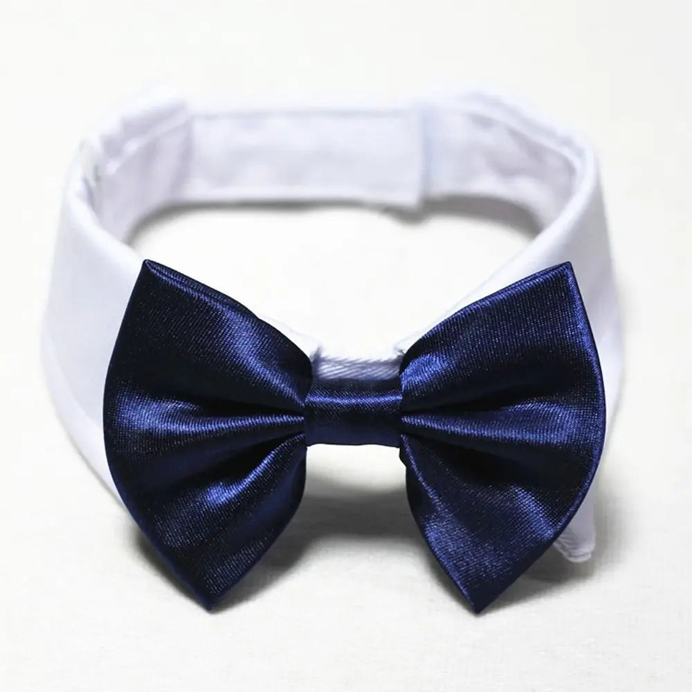 Comfortable Tuxedo Bowtie Pet Accessories Dog Necktie Bow Tie Collar Formal Tie Pet Bow Tie