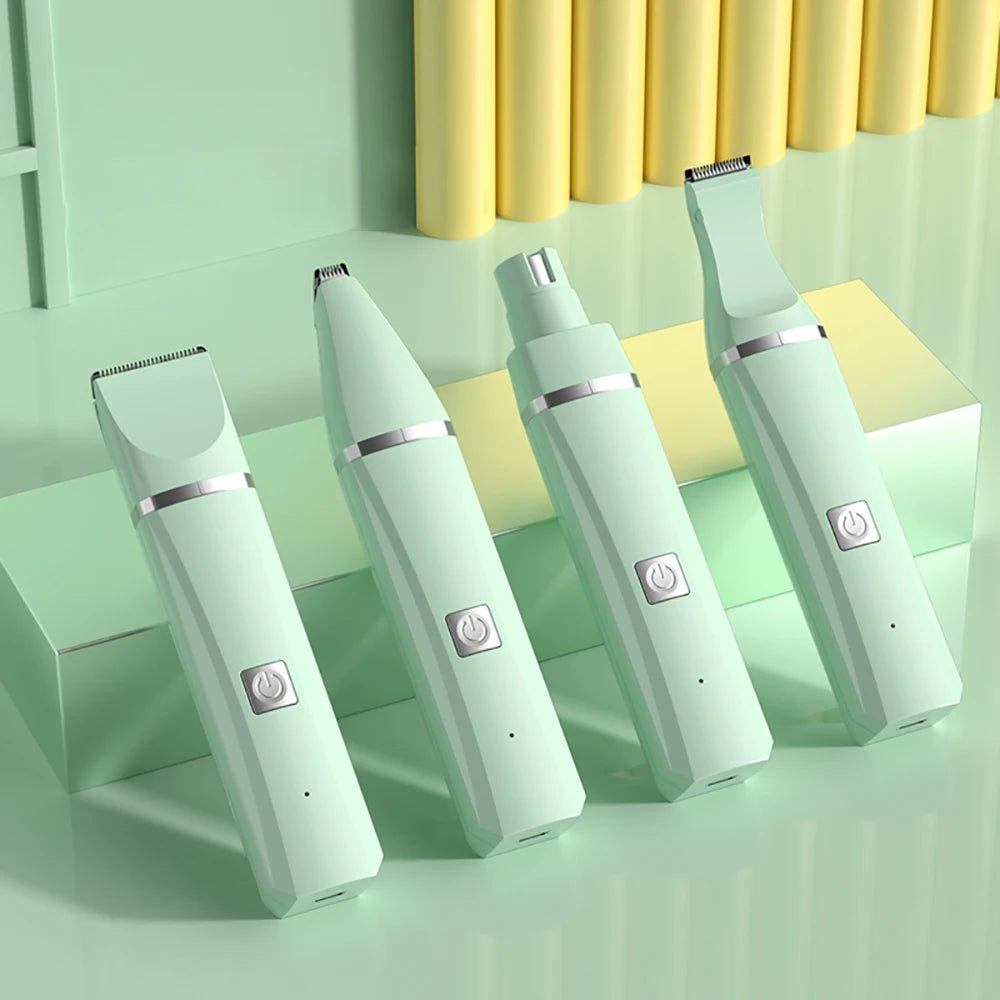 Dog Clipper 3 in 1 Pet Electric Hair Shaver With Cat Nail Grinder Trimmer Dog's Haircut Grooming Tools Cat Claw Cutter