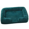 Dog Bed Dog Plush Pet Bed Winter Thickened Pad Dog Sleeping Bed Sofa Removable Pad Dog Small Large Dog square kennel