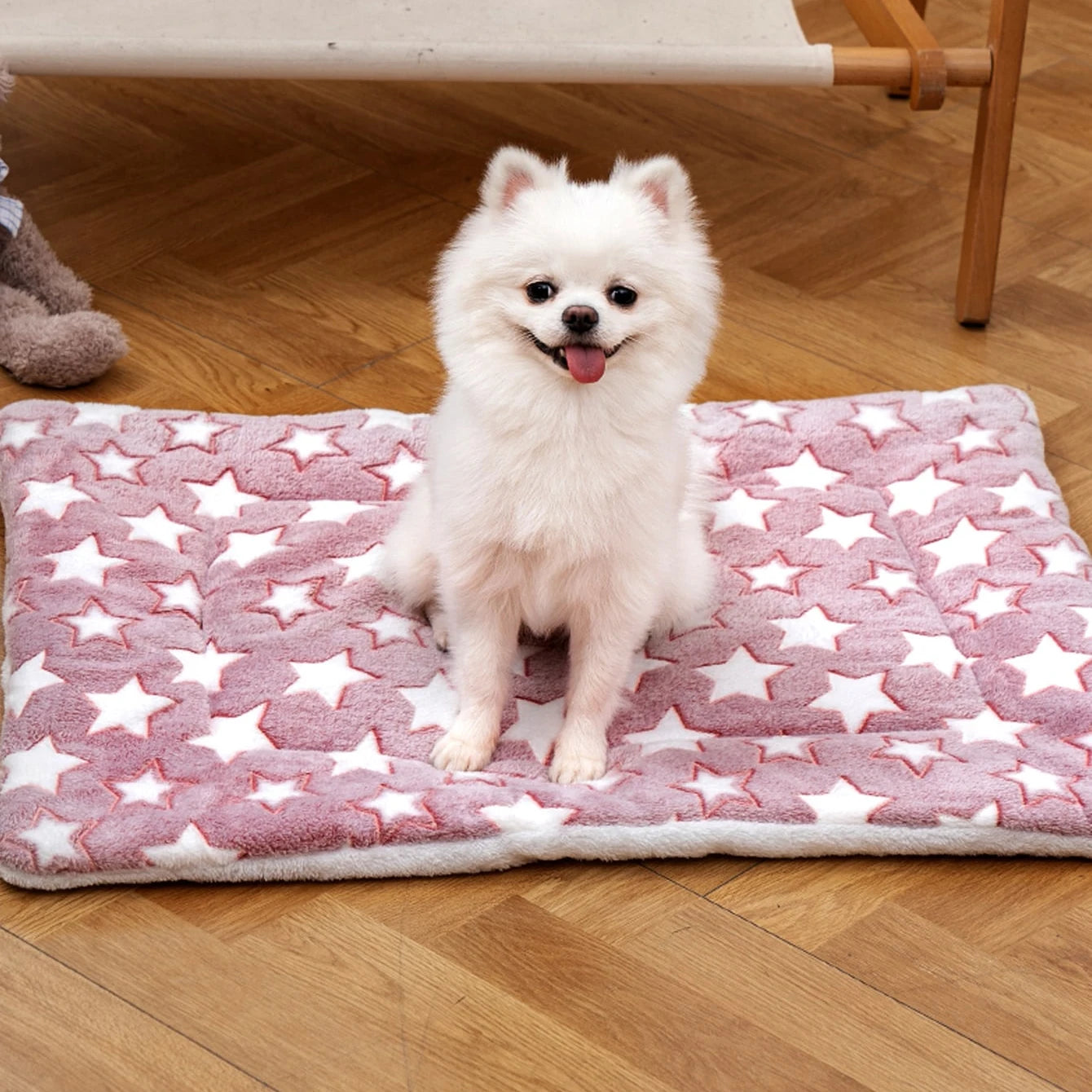 Multi-model pet flannel winter sleeping mat kennel mat blanket pet warm mat suitable for large medium and small pets