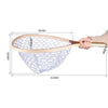 Fishing Tool Kit Durable Silicone Mesh Fishing Net Muti-Function Catch and Release Lightweight Portable Landing Net with Handle