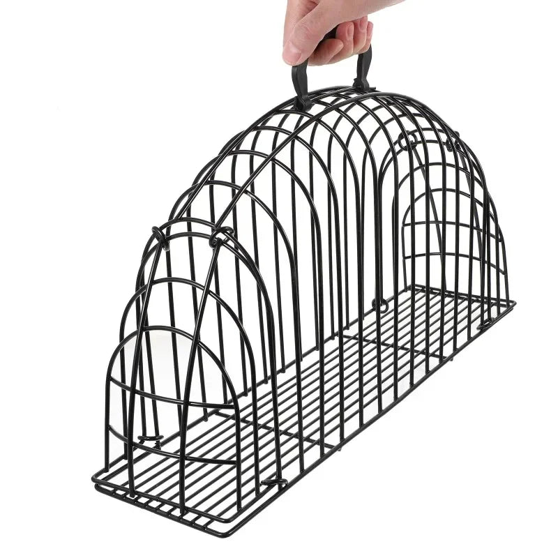Cat Bath Cage Iron Anti-scratch Anti-bite Cage Fixed Dry Bath Double Door Cat Beauty Cage Anti-escaping Cat Accessories - Play Paws Toys