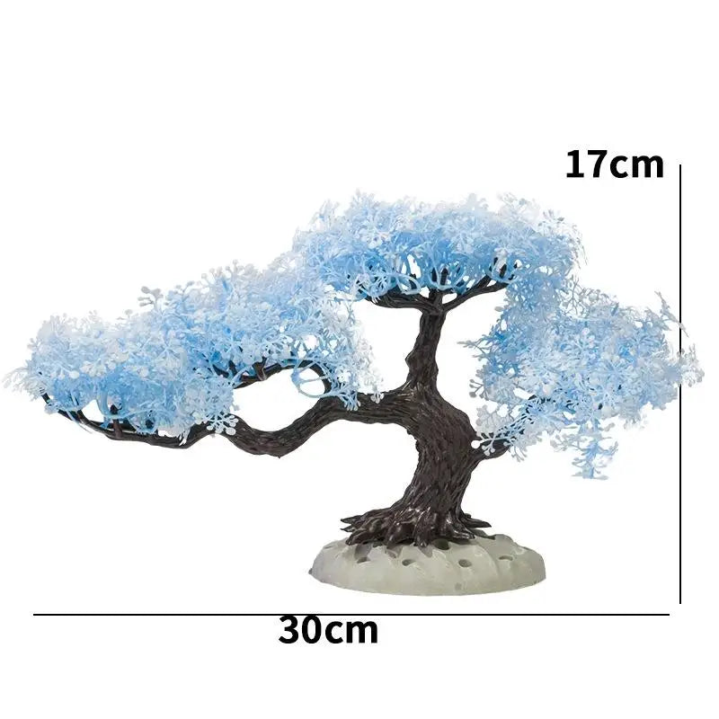 HOT! Simulated Tree Aquarium Decoration Fish Tank Aquarium Plastic Plant Artificial Simulation Water Plants Fish Tank Decoration