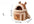 Furry Warm Cat Carrier Portable Pet Travel Bag Luxury Outdoor Handbag Car Seat Winter Cozy Nest For Puppy Kitten Transport - Play Paws Toys