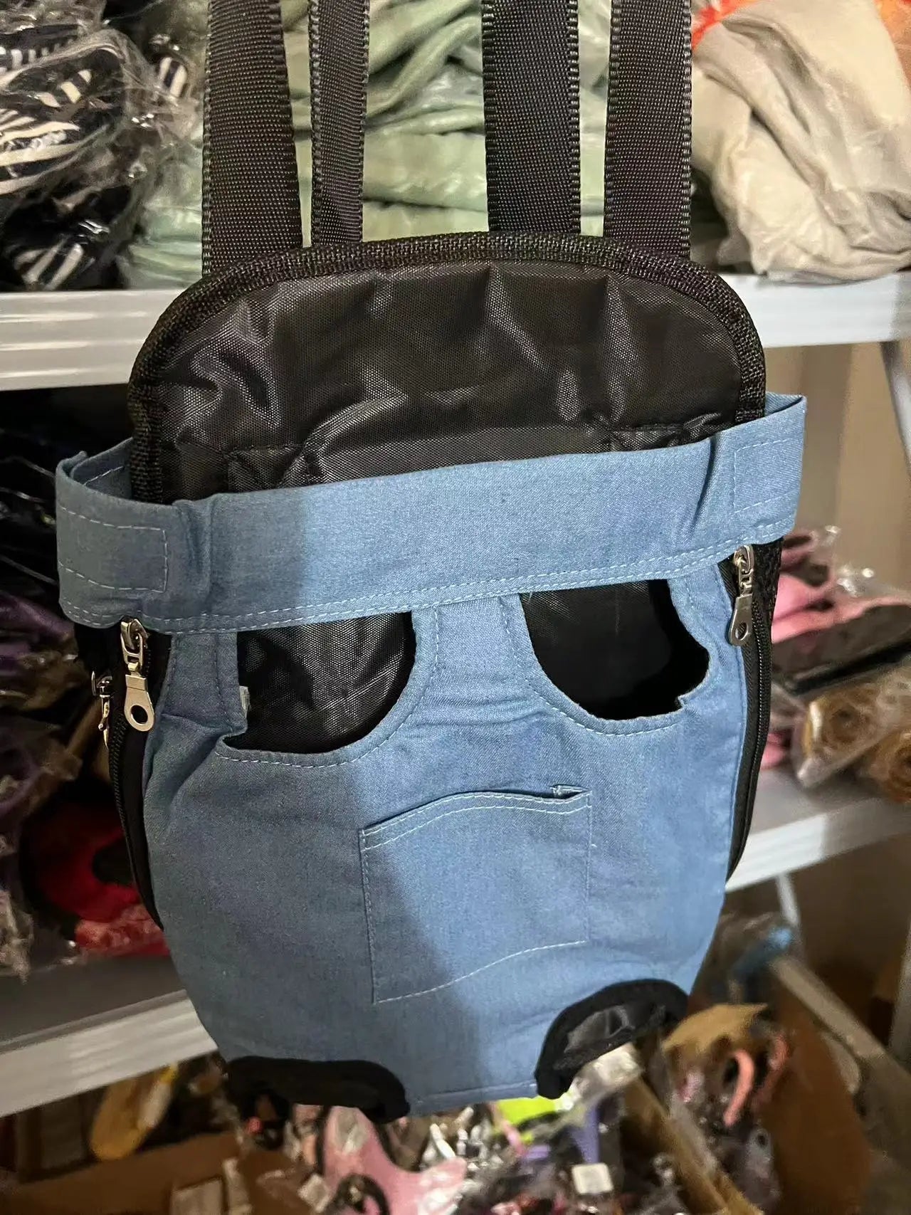 Adjustable Cat Carrier Bag Pet Double Shoulder Backpack Portable Bag Outdoor Travel Camping Hiking Cat Bag Dog Bag - Play Paws Toys