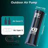 Aquarium Fish Tank Oxygen Pump Charging Dual-Purpose Air Pump Usb Lithium Battery Household Portable Fishing Mute 2400ma Outdoor
