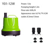 Submersible Water Pump for Fish Tank Pond, Hydroponics Garden Fountain, Ultra-Quiet Waterfall, 6W, 12W, 25W, 60W, 100W 110V-220V