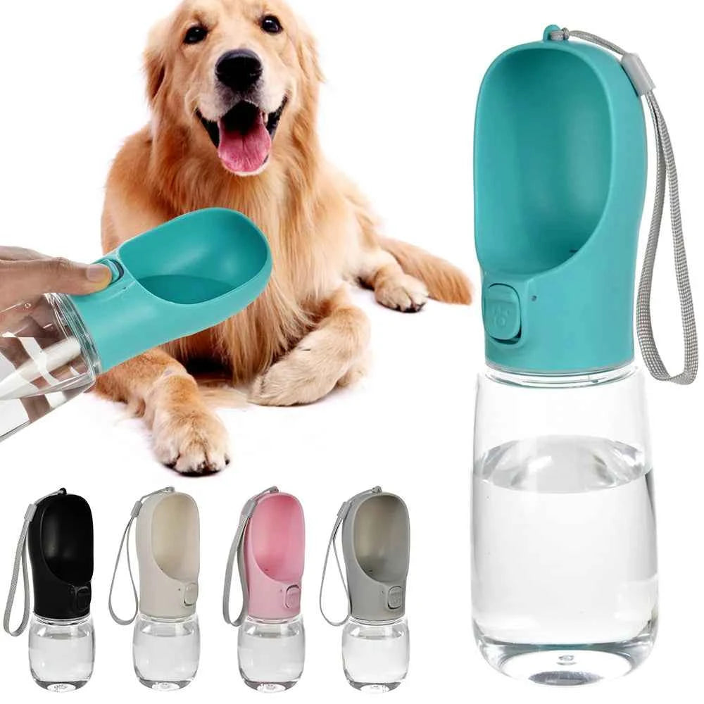 Pet Portable Big Dog Water Bottle for Small Large Dogs Outdoor Hiking Leakproof Puppy Drinking Bowls Golden Retriever Supplies