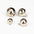 6-25mm Gold/Silver Plated Nickel Copper Jingle Bells Pendants Hanging Christmas Ornaments Decorations Party DIY Craft Accessory