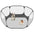 Foldable Open Pet Playpen Portable Transparent Pet Cage Yard Fence for Dog Cat Rabbit Hamster Guinea Pig Indoor Outdoor