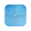 1PC-Silicone pet lick mat; pet slow feed bowl pad with suction cup; lick mat to prevent choking