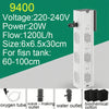 Aquarium Filter Pump Fish Tank Submersible Silent Air Oxygen Aerator Internal Water Pump Aquarium Air Pump Wave Maker 220v