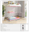 Cat Cage for Home Use, Indoor Pet Cat Large Space, Luxurious Small Cat House, Three-Story Multi-Cat Portable Assembly Empty Cage - Play Paws Toys