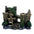 New Resin Artificial Fish Tank Ancient Castle Decoration Aquarium Rock Cave Building Decoration Aquatic Landscaping Ornament