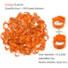 Adjustable Ratchet Foot Rings for Poultry (25/100pc)