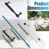Aquarium Vacuum Gravel Cleaner 3 in 1 Fish Tank Vacuum with Water Change Wash Sand Waste Suction Electric Fishbowl Cleaning Tool