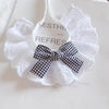 Cute Dog Collar Lace Bowknot Pearl Cat Necklace Sweet Neck Decoration Elegant Gentle Puppy Necktie Kitten Bibs Pet Supplies