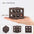 Ceramic House Fish Tank Aquarium Decoration Fish Shrimps Shelter House Pottery Scorpion House Canister Simulation Stone Ornament