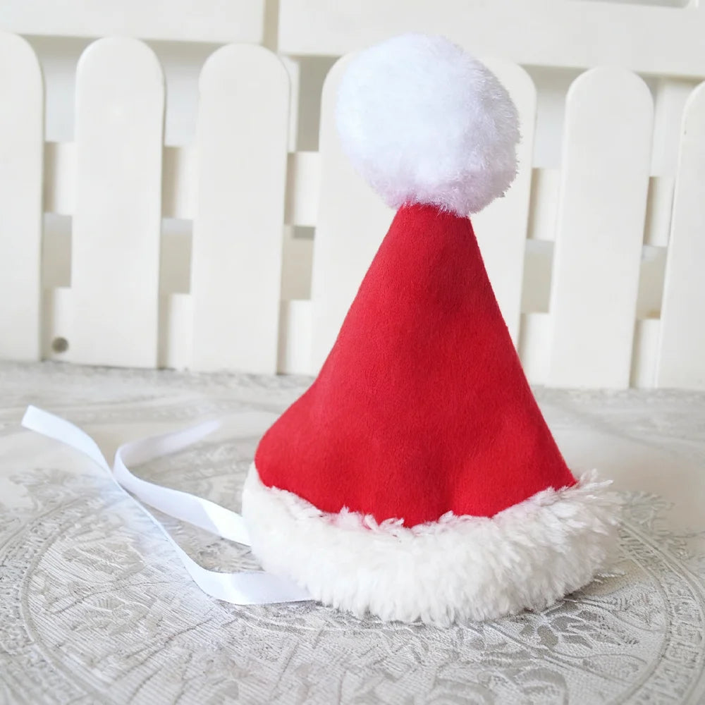 Christmas Dog Santa Claus Outfits For Small Medium Dogs Funny Cosplay Costume Cat Clothing Dressed Up Yorkshire Pug Pet Clothes