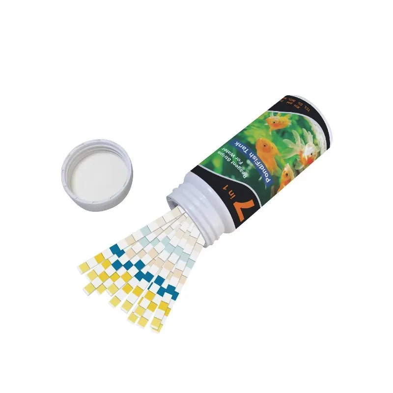 Aquarium Test Strips Freshwater pH Water Quality Test Kit for Fish Tank Ammonia Nitrite Nitrate Testing Swimming Pool