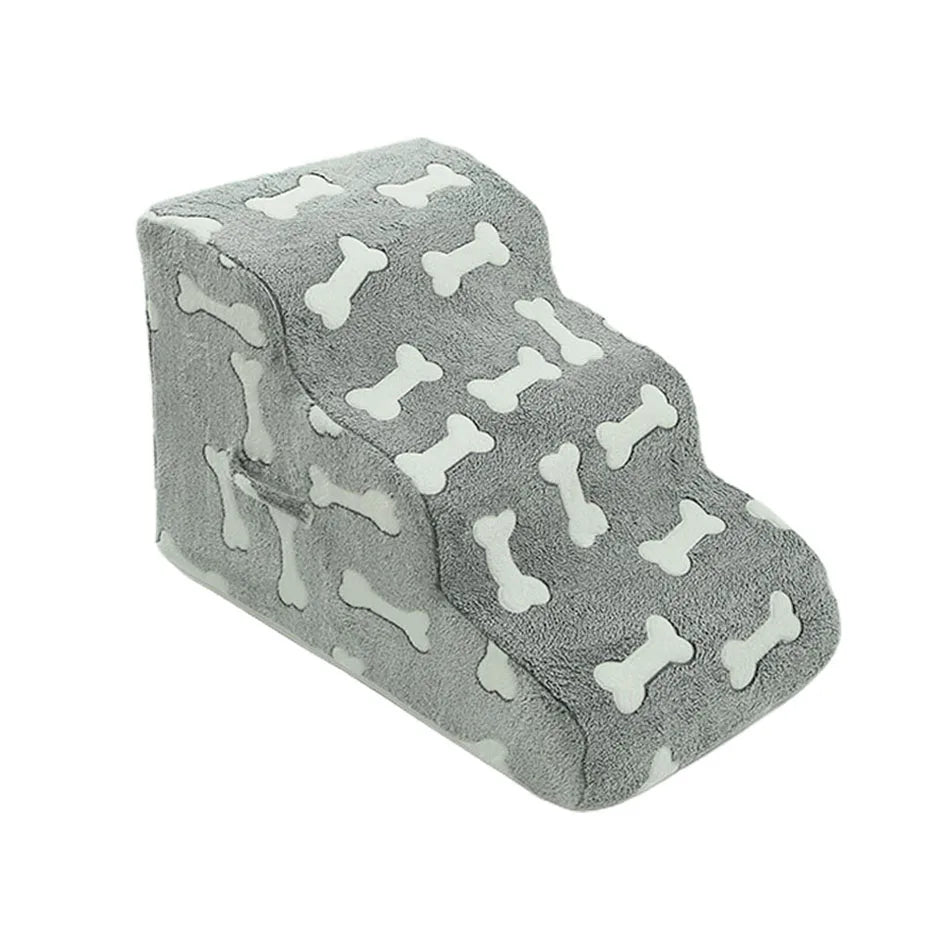 Dog Steps Ramp Pet Ladder 2 3 4 Step Stairs for Older Dogs and Pets with Joint Pain Cat Dog Ladder Ramp