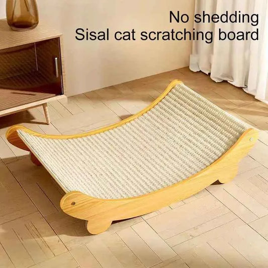 Sisal Cat Scratching Pad Reusable Cat Scratcher Cat Scratch Bed Nest for Pet Sleeping Playing Grinding Small Medium Large Cats