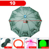 Portable Automatic 4-20 Hole Hand Fishing Net Hexagon Fish Network Casting Nets Crayfish Shrimp Catcher Tank Trap Cage Mesh Tool