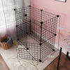 Dog cage Wire mesh fence indoor teddy animal escape barrier