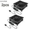 1pc USB supports 3-speed adjustment. The computer fan is silent. The 5V power supply fan is equipped with a speed controller, su