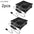 1pc USB supports 3-speed adjustment. The computer fan is silent. The 5V power supply fan is equipped with a speed controller, su