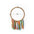 Pet Bird Parrot Toy Cotton Rope Circle Toys Chewing Bite Parrot Perch Hanging Cage Swing Rope Ring Stand Climb Toy Bird Supplies